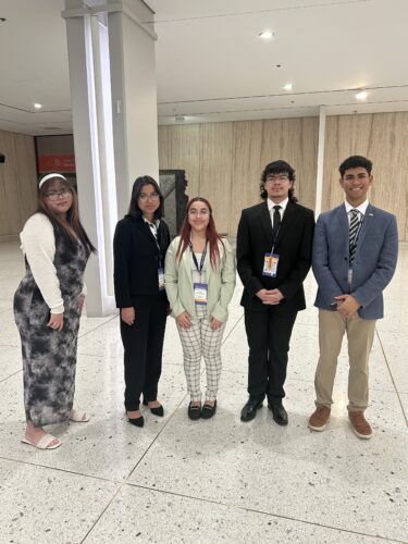 JHS Youth Attend Mock Legislative Session